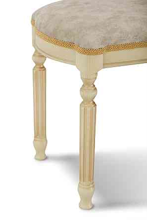 Банкетка 900 Сицилія, слонова кістка+золот патина Дніпро