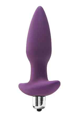 Вібруюча анальна пробка Dream Toys Flirts, фіолетова Sex Aura Київ