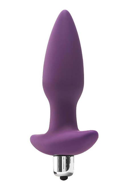 Вібруюча анальна пробка Dream Toys Flirts, фіолетова Sex Aura Київ - фото 2