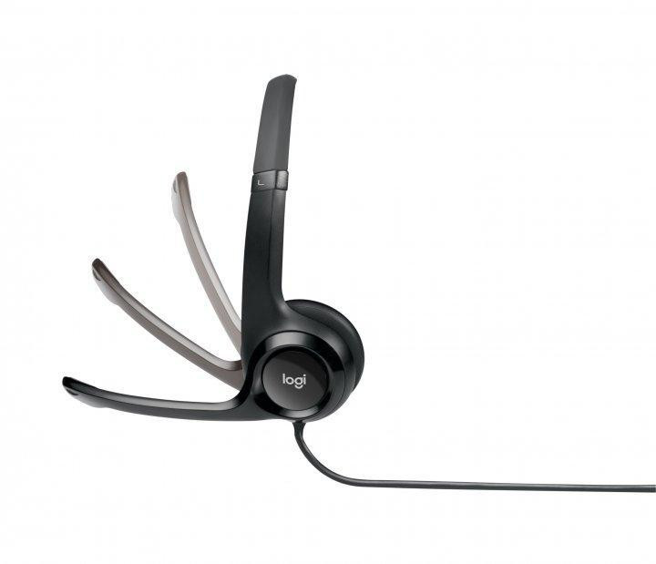 Гарнітура Logitech H390 USB (981-000406) Чорний Харків - фото 4