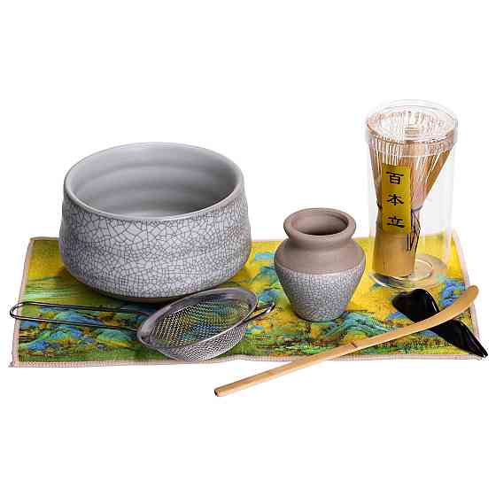 Подарунковий набір для приготування чаю матча 7 предметів MAT7 Коломия