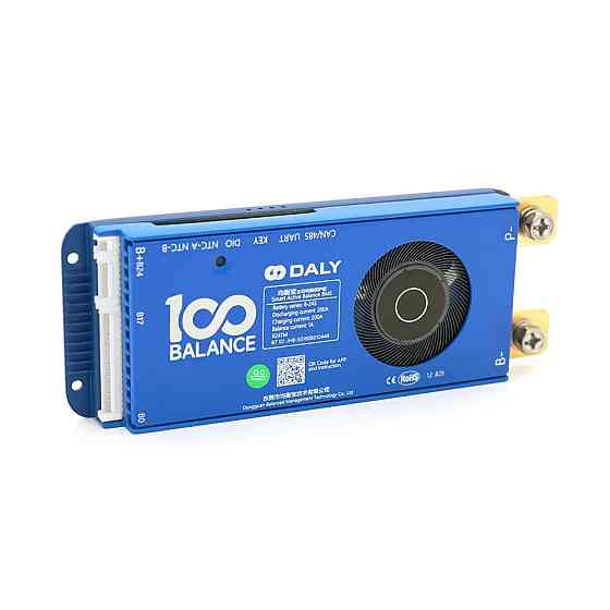 Universal BMS smart плата DaLy LiFePO4 8-24S 200A з Bluetooth + CAN + активний балансир 1A Київ
