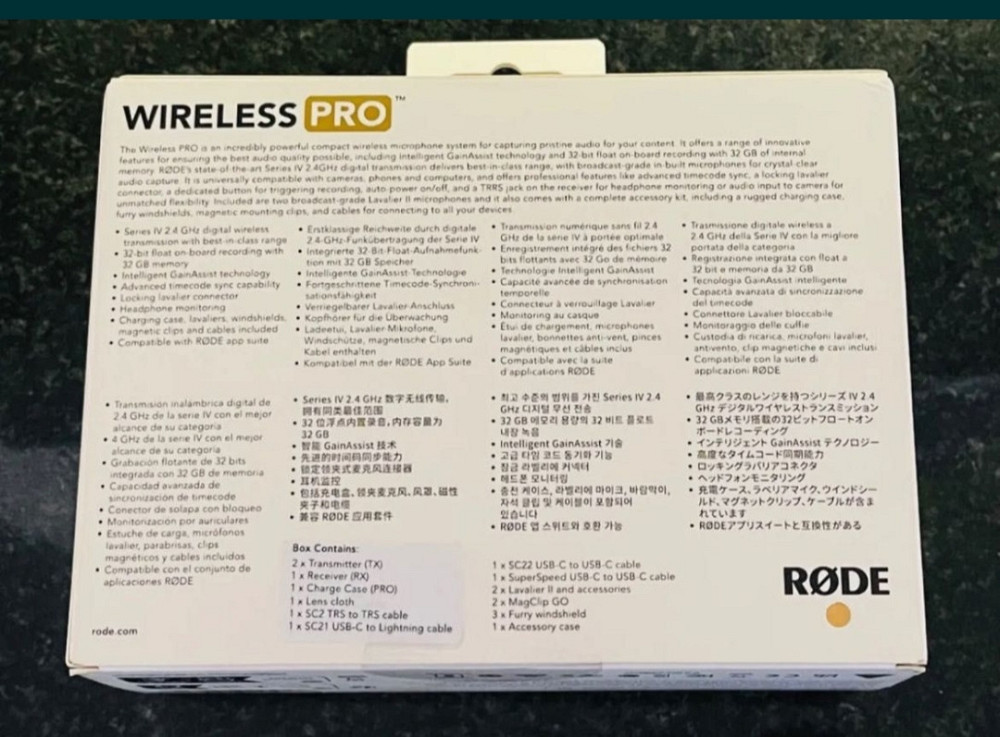 Радіосистема Мікрофон.Rode Wireless PRO Київ - фото 2