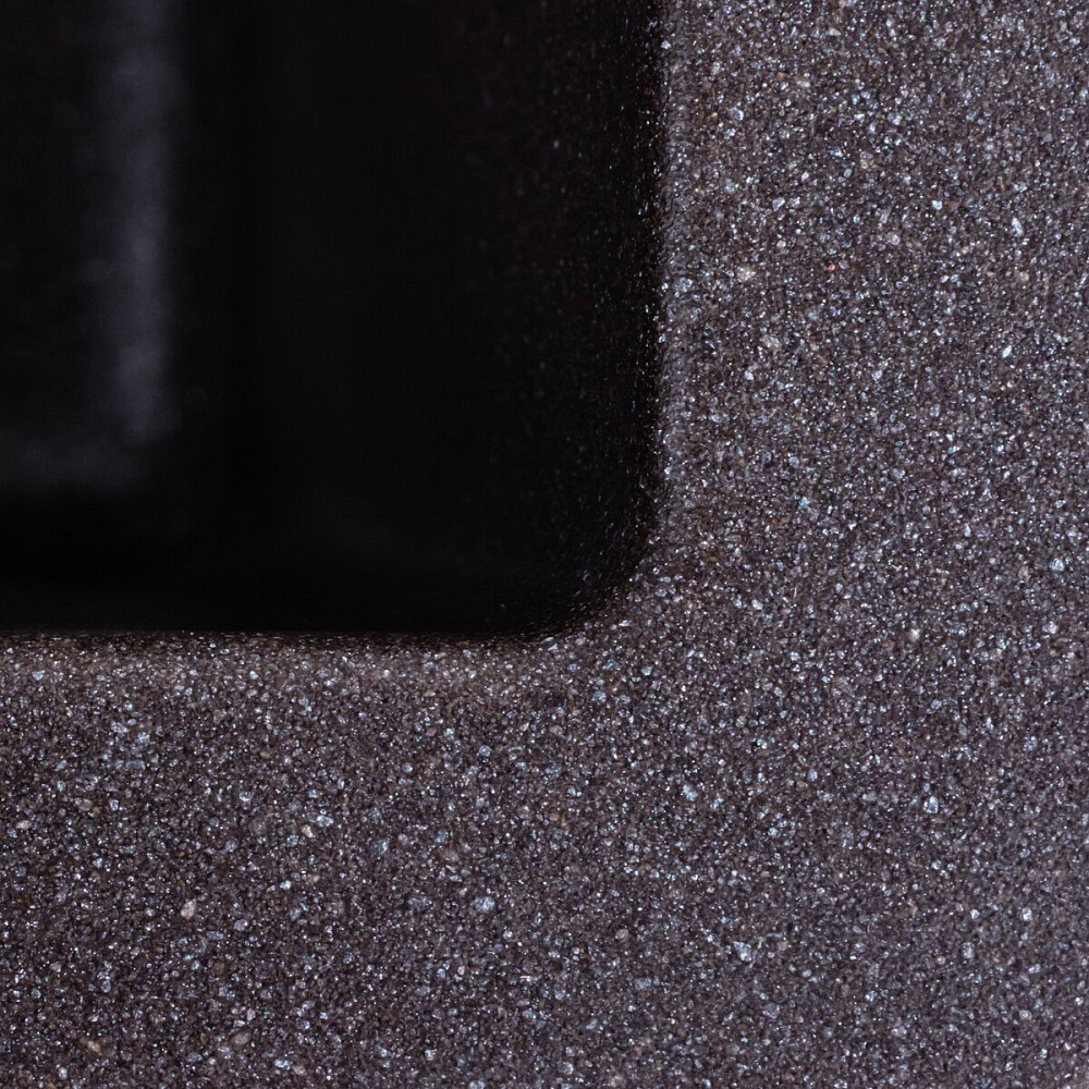 VALESO Гранітна мийка для кухні VALESO 4040 RUBA матовий Гренадін Киев - изображение 7