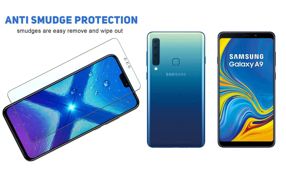 Захисне скло NeoGlass для Samsung Galaxy A9 2018 A920 – надпрозоре та стійке Київ - фото 3
