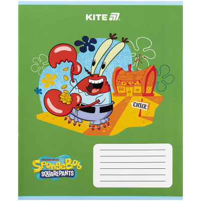 Тетрадь Kite SpongeBob SquarePants, 12 листов, косая линия (SB25-235) Винница - изображение 4