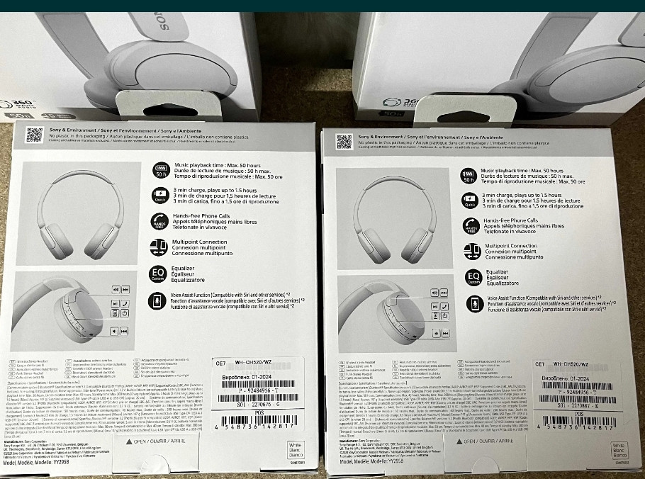 Наушники с Микрофоном: Sony WH-CH520 White ( WHCH520W.CE7) Харків - фото 2