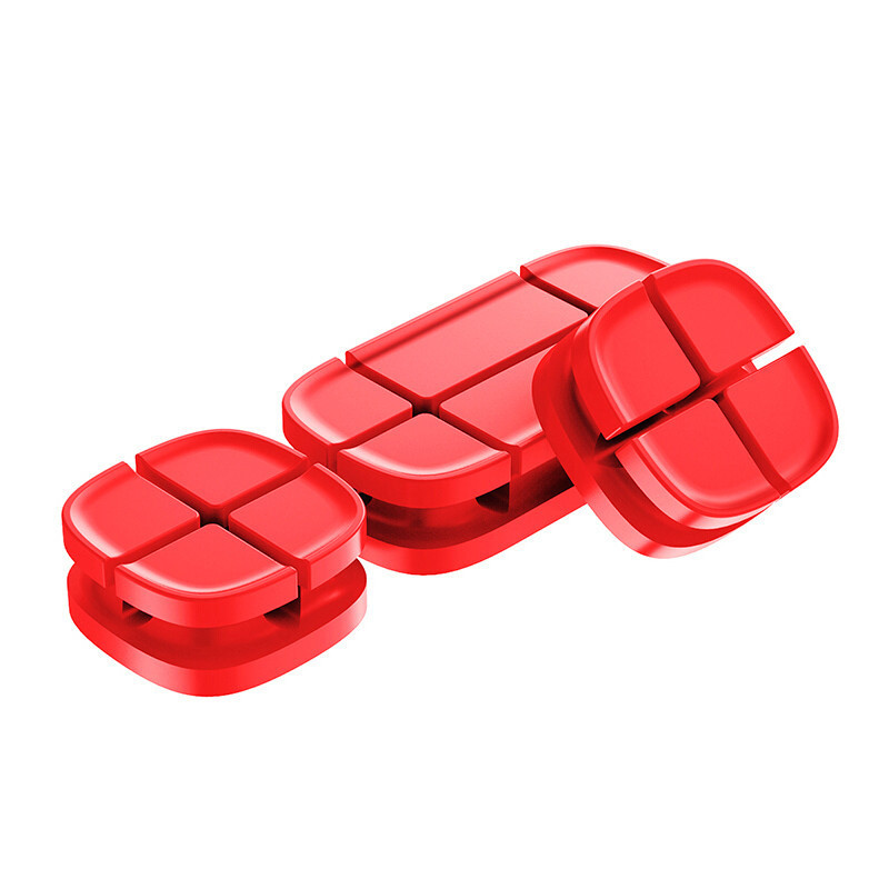 Тримач для проводів Baseus (Червоний) Николаев - изображение 1