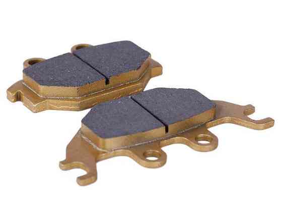 Колодки гальмівні передні (дискове гальмо) на мотоцикл із бензиновим двигуном CB-125/150 Мукачево