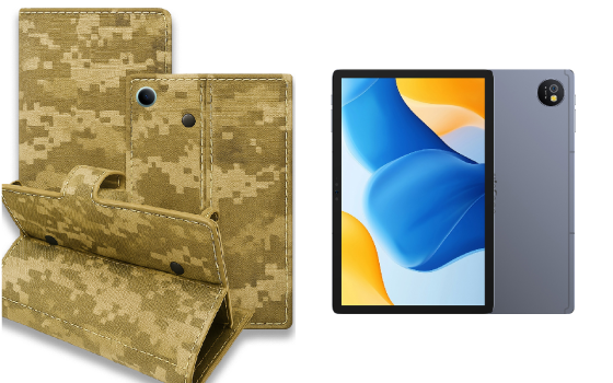 Книга-трансформер для планшета Ulefone Tab A11, цвет Black Pixel Киев