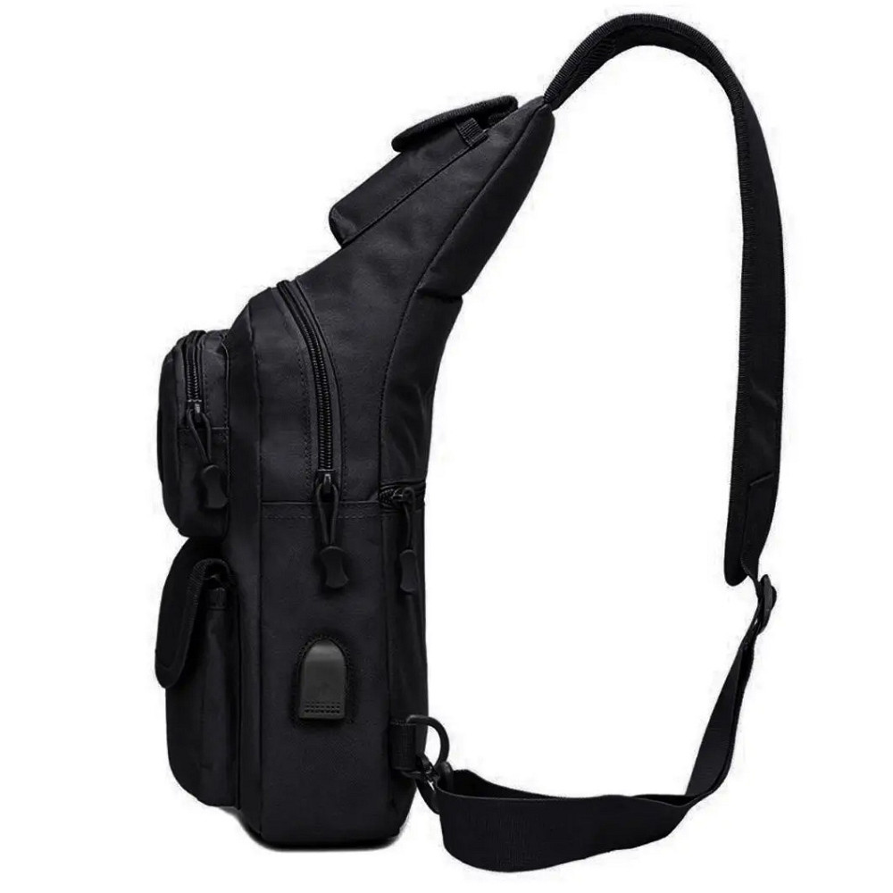 Сумка кобура наплічна, Сумка слінг для чоловіків Чоловіча крос-боді сasual KG-64 Львів - фото 5