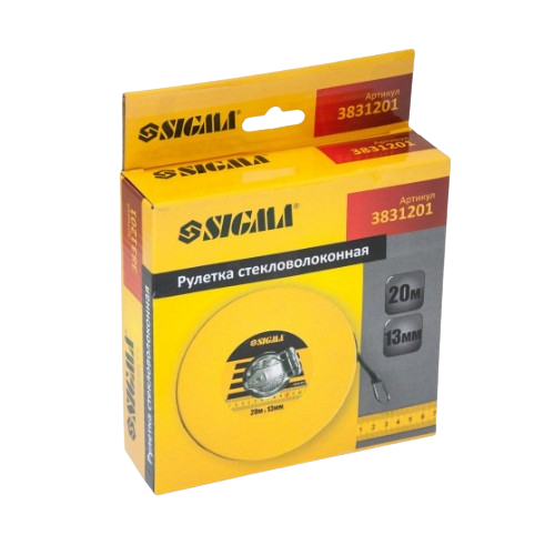 Рулетка відхилено 20 м*13 мм SIGMA Житомир - фото 4