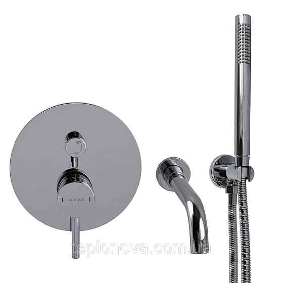 Смеситель для ванны встроенный Globus Lux LAZER Pro  GLPR-202-00-SMART Черновцы