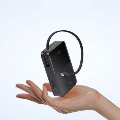 Батарея універсальна Baseus EnerFill FC51 Bipow2 Pro 20000mAh 22,5W build-in cable USB-C black (E0027701) Вінниця - фото 4