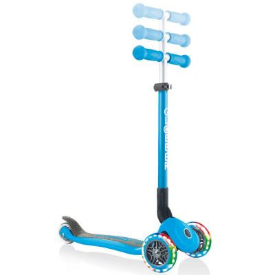 Самокат Globber Primo Foldable Lights Led блакитний (432-101-2) Вінниця - фото 3