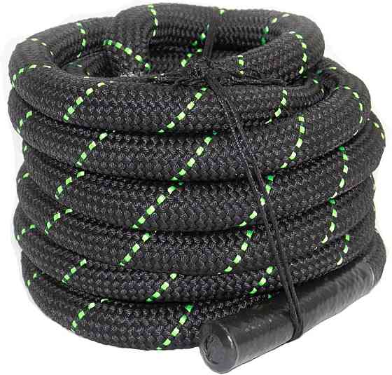 Канат спортивний для кросфіту тренувальний 15 м Battle Rope WCG 38х15 Київ