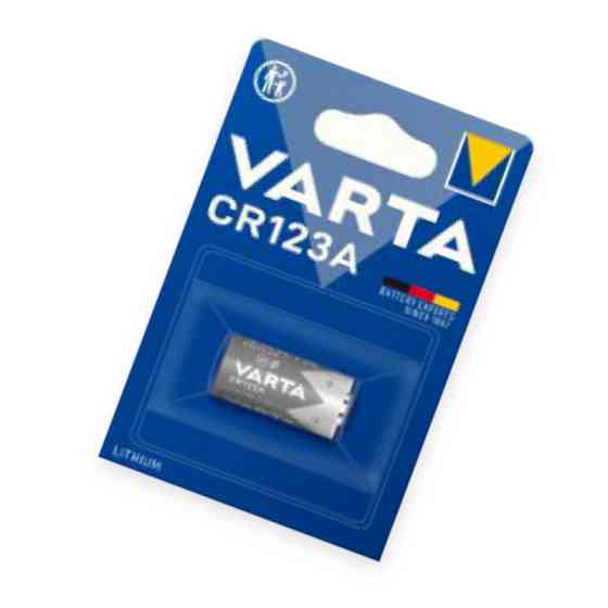 Батарейка "123" літієва 3.0V CR123А блістер Varta Мукачево