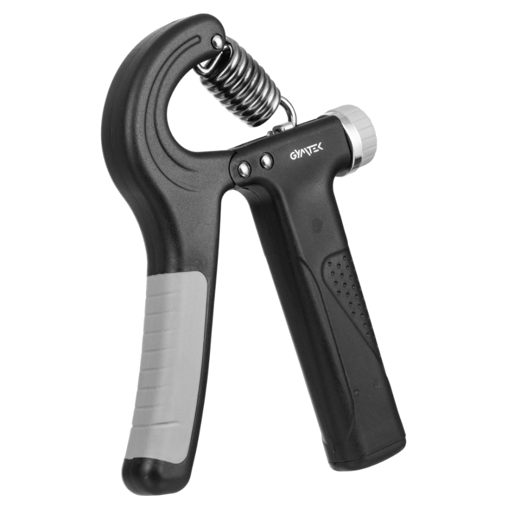 Еспандер регульований Gymtek 10-100кг з лічильником чорний Киев - изображение 3