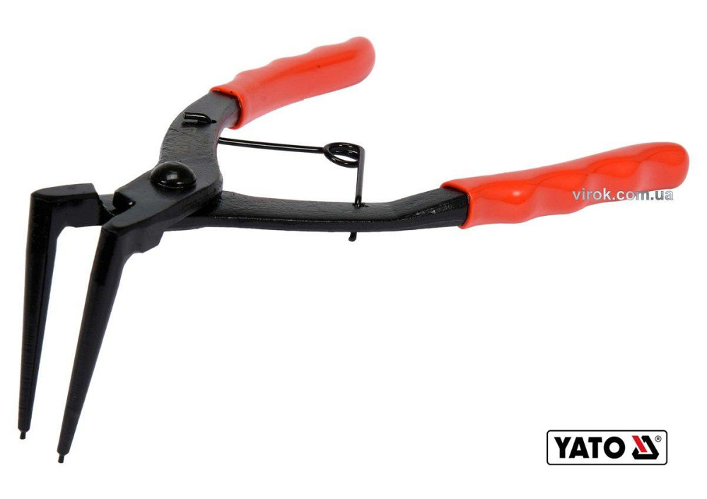 Щипці "Segera" для гальмівних колодок YATO : вигнуті 90°, l= 190/55 мм [4/40] Одеса - фото 1