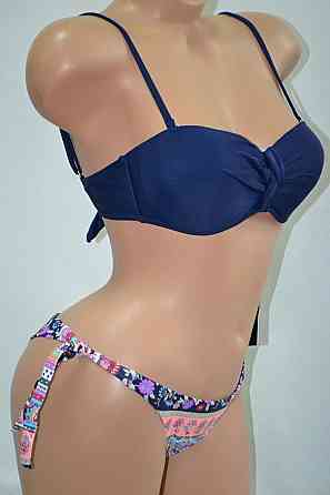 Купальник жіночий, темно-синій топ Крохатушка одяг Київ