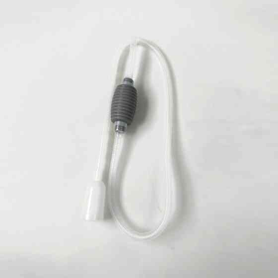 Сифон для чистки аквариума 150 см серый Киев