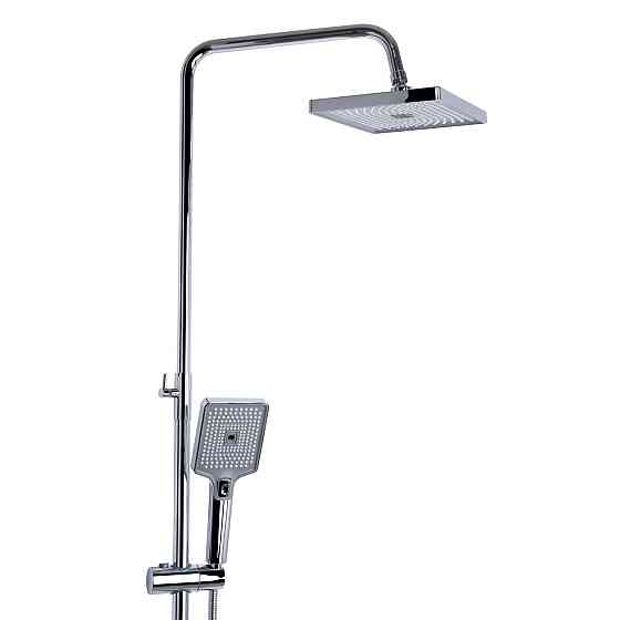 Душова система універсальна Qtap Aries на три споживачі (з виливом) QTARI111CRM45560 Chrome Київ