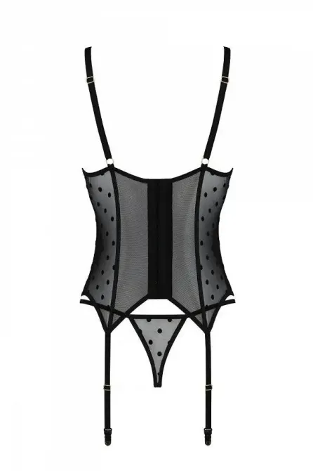 Корсет MARINA CORSET black S/M - Passion Львов - изображение 4