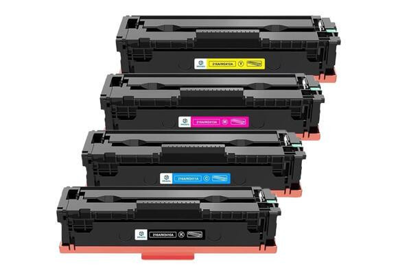 УЦЕНКА! Картриджи HP M182/183 с чипом - W2410A W2411A, W2412A W2413A - Голубой Розовый Желтый Черный Днепр - изображение 1