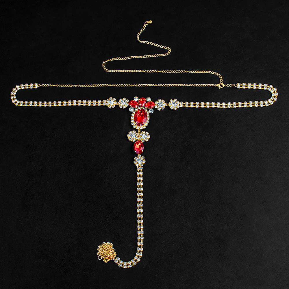 Трусики з камінням еротичні one size золотистий Київ - фото 5