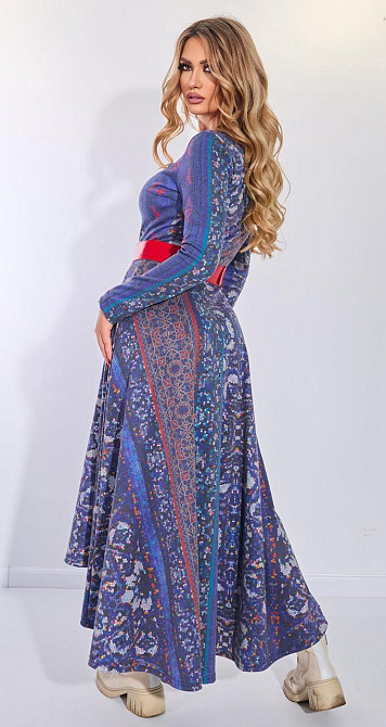 Стильное тёплое платье из джерси (44) Киев - изображение 5