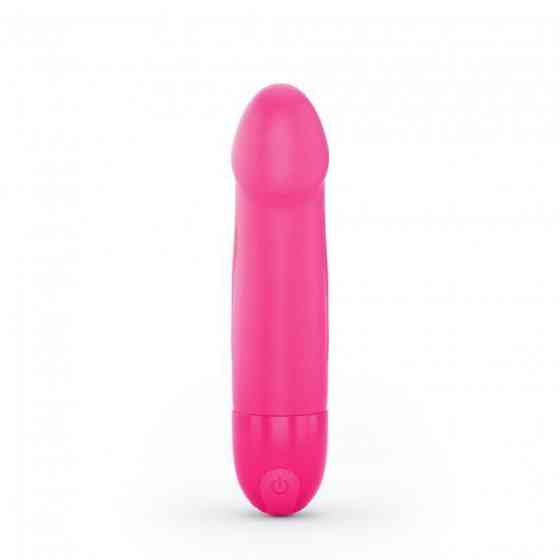 Вібратор Dorcel Real Vibration S Magenta 2.0, діаметр 3,7см, перезаряджається, для точки G Sex Aura Київ