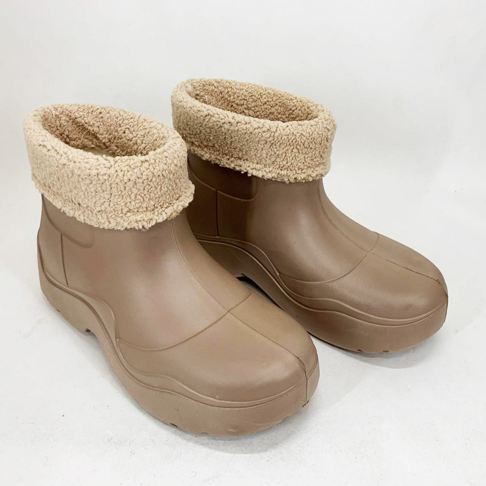 Жіночі дутики на затяжці 38р 23см, Жіночі валянки з повсті Чоботи черевики зимові ST-67 Львів - фото 5