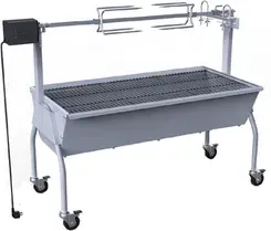 Гриль vidaXL Grill do pieczenia z rożnem i silnikiem elektrycznym Киев - изображение 1