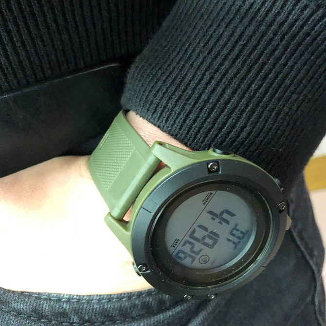 Годинники для військовослужбовців SKMEI 1508AGWT, Годинник армійський оригінал, QY-610 Годинники спортивні Київ - фото 5