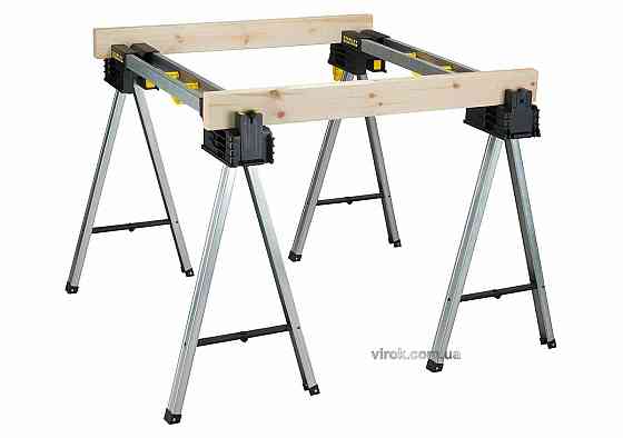 Стійки розкладні STANLEY "FatMax" : роб.висота- 1.12 м, навант.- 900 кг, 82 х 25 см Одеса