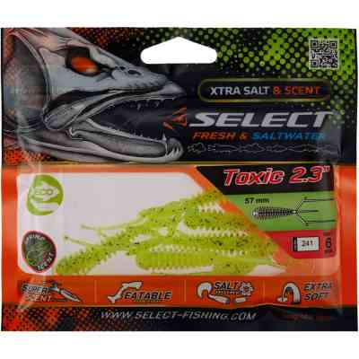 Силикон рыболовный Select Toxic 2.3" 241 (6 шт/уп) (1870.73.24) Винница