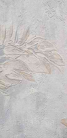 Шпалери вінілові на флізеліні Grandeco Anita1,06х10 гілки листя структурні сірі Київ