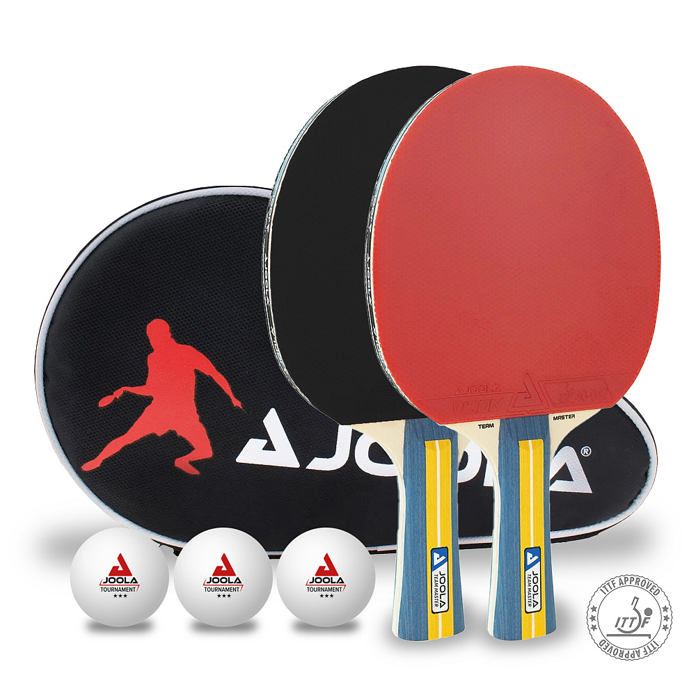 Набір для настільного тенісу Joola Team Master Pro 2 Bats 3 Balls (52001-1) Київ - фото 1