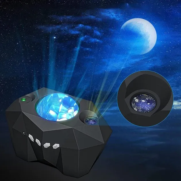 Музыкальный Лазерный проектор звёздное небо Dream Aurora с Bluetooth колонкой и пультом Одесса - изображение 7