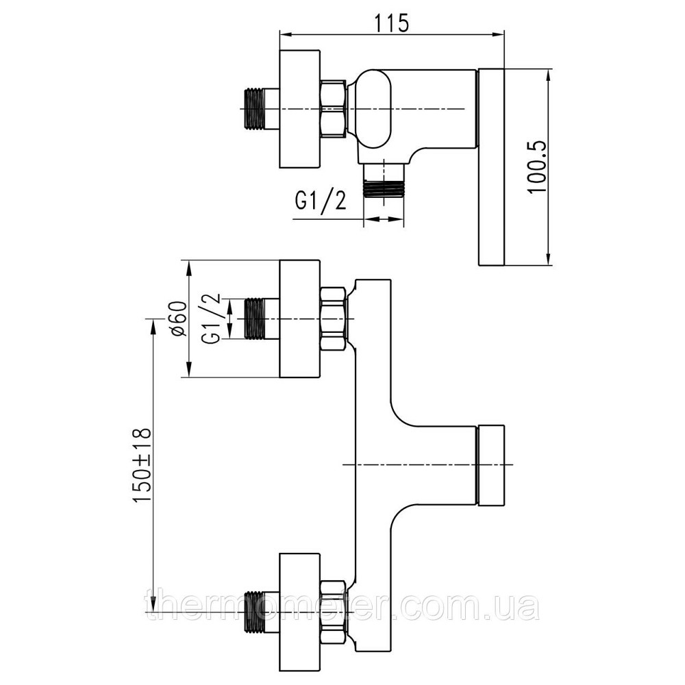 Смеситель для душа TOPAZ Moderno TMD-33701-H78A Киев - изображение 8