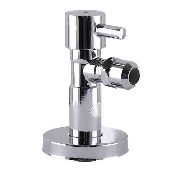 Кран напівобертовий кутовий з цангою SOLOMON 1/2″х 3/8″ Lazer 7076 ( 2 шт.) Киев