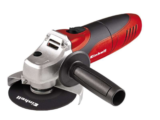 Професійна кутова шліфмашина Einhell TC-AG 125 : 850 Вт, 11100 об/хв, діаметр диска 125 мм (4430619) Київ