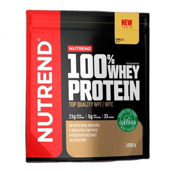 Протеїн Nutrend 100% Whey Protein 1000g (Vanilla) Луцьк - фото 1