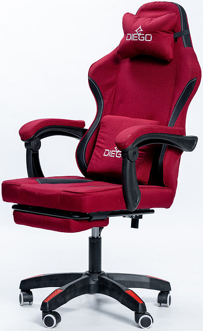 Кресло геймерское DIEGO Soft Cherry Киев - изображение 2