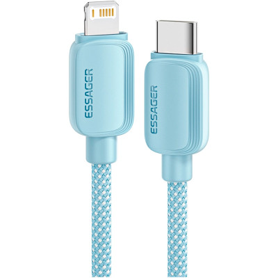 Дата кабель USB-C to Lightning 2.0m 20W blue Essager (EXCTL-WLA03-P) Винница - изображение 1