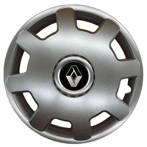 Автомобильные модельные колпаки R13 Renault 105 4шт, SJS, серебристые Киев