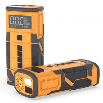 Пуско зарядний пристрій Aspiring Jump 3 8000mAh Power bank 3-in-1 with inflator, compressor, car charging (JM8000PIWC) Вінниця - фото 8