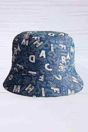 Панамка дитяча для хлопчика, джинсова 100% бавовняна Київ