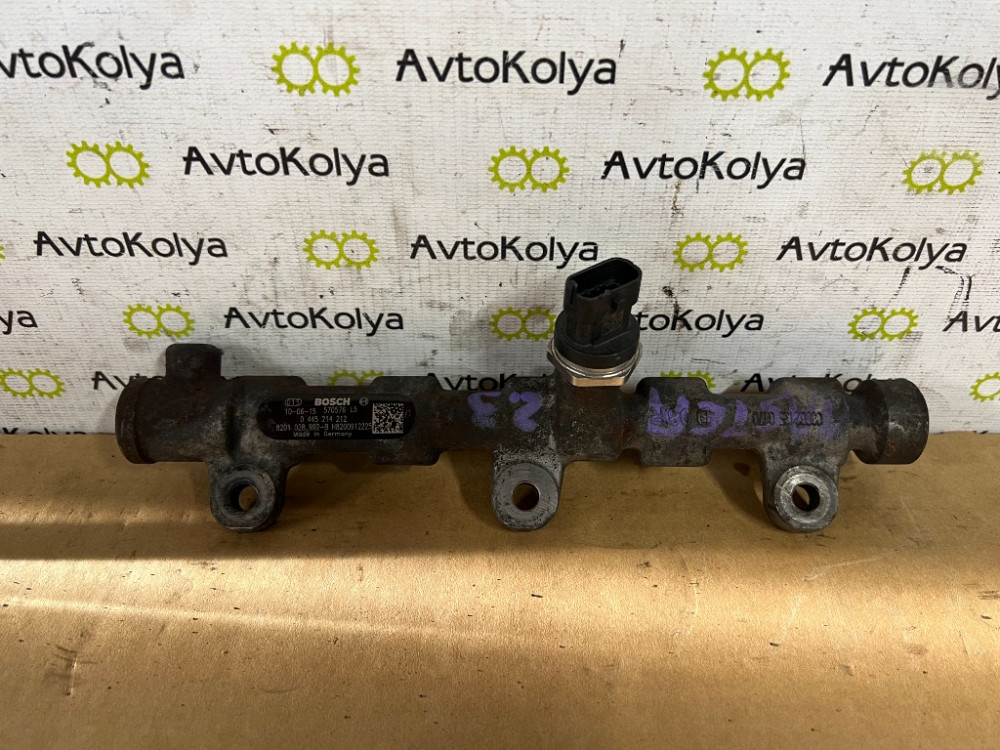 Паливна рейка (рампа форсунок) Nissan Primastar 1.9 dci 2001-2006 (0445214024) Ковель - фото 1