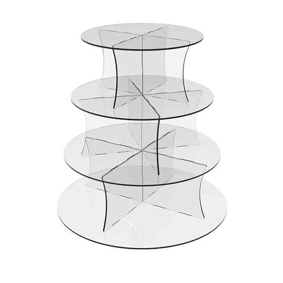 Подставка EKOSTAR под торты и для кенди бара на 4 яруса Киев